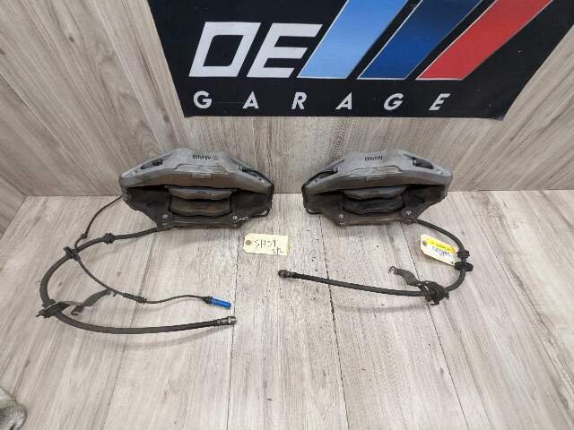 16-22 OEM BMW G11 G12 Front Left Right Driver Passenger Brake Caliper Gray SET