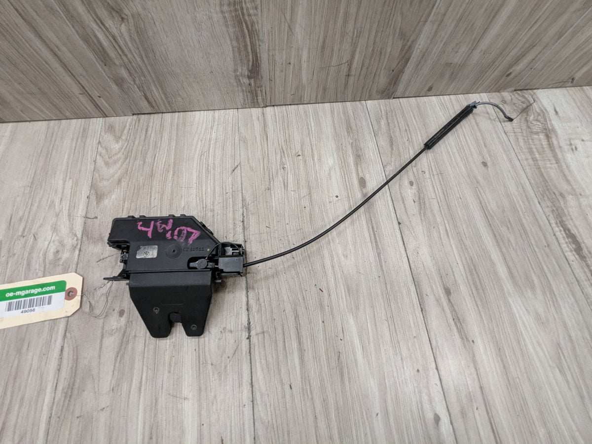 2011 BMW 135i E88 Liftgate Trunk Lid Liftgate Lock Latch Actuator 7840617 OEM BMW E82 E88 E90 E92 E93 Rear Trunk Lid Latch Lock Opener Actuator w/ Cable OEM