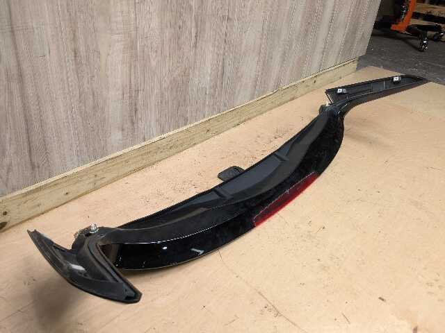 16-22 OEM BMW F48 X1 Rear Liftgate Trunk Roof Upper Wing Brake Light Spoiler