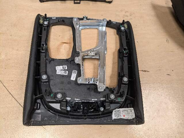 20-22 OEM BMW G12 750 Dash Doors Air Vent Wood Metal Effect Interior Trim SET