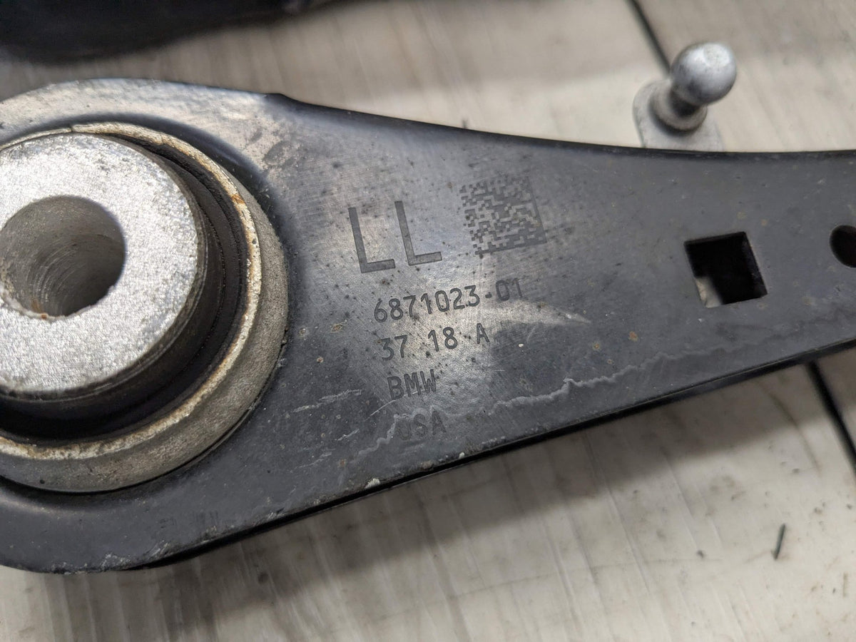18-24 OEM BMW G01 G02 X3 REAR Right Passenger Side Upper Lower Control Arm SET