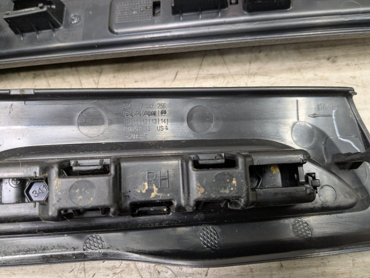 14-19 OEM BMW F86 X6M Front Rear Left Right Door Cover Trim Sill Kick Plate SET