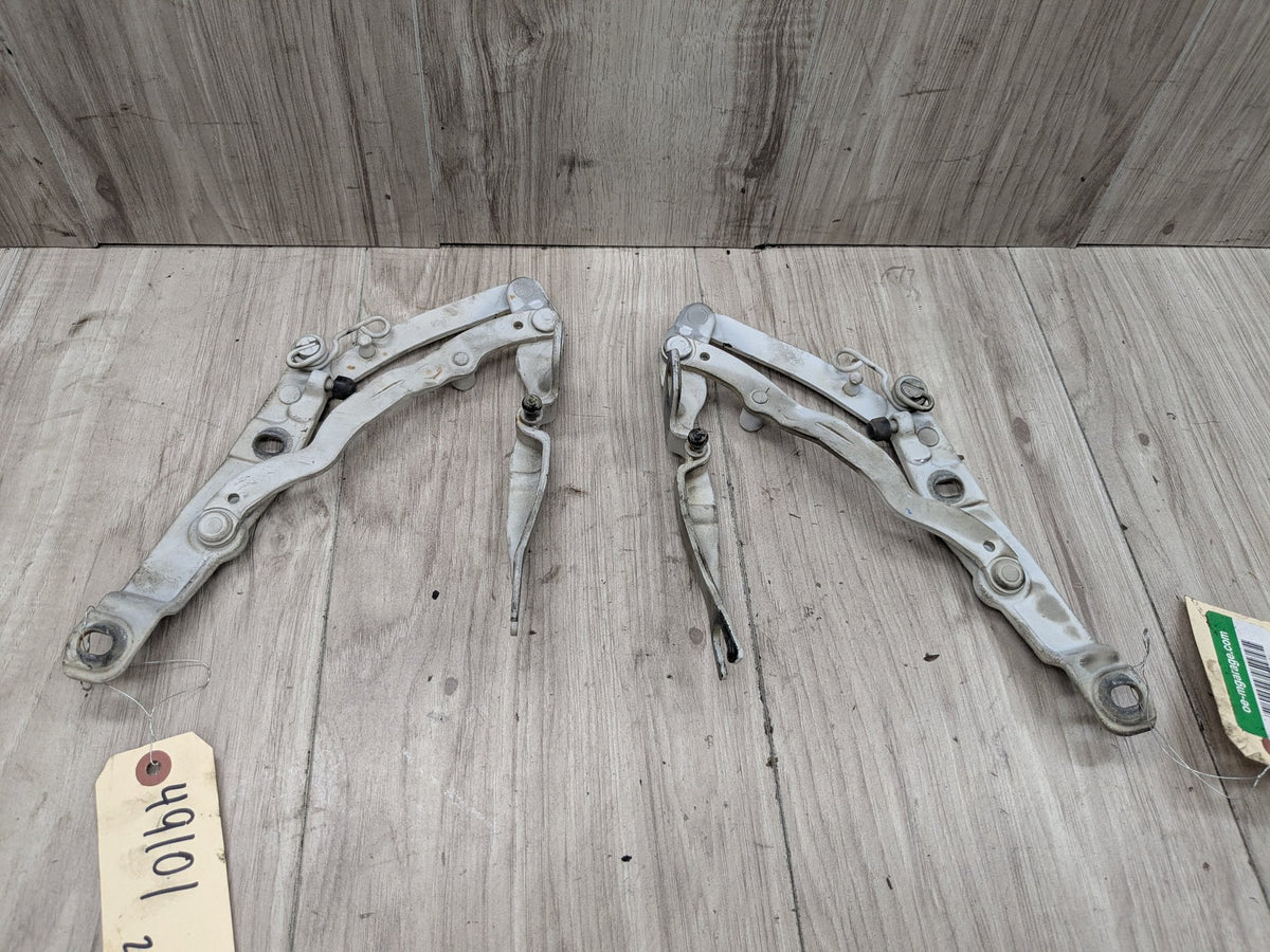 03-08 OEM BMW E85 Z4 Rear Left Right Trunk Lid Hinges PAIR White 300