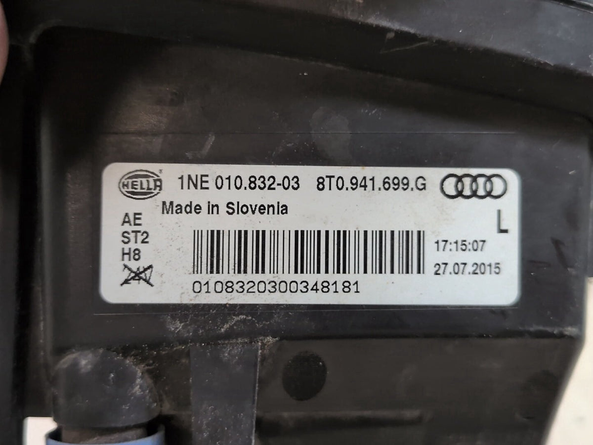 2013-2017 Audi S5 8T Front Left Driver Bumper Fog Lamp Light 8T0941699G OEM