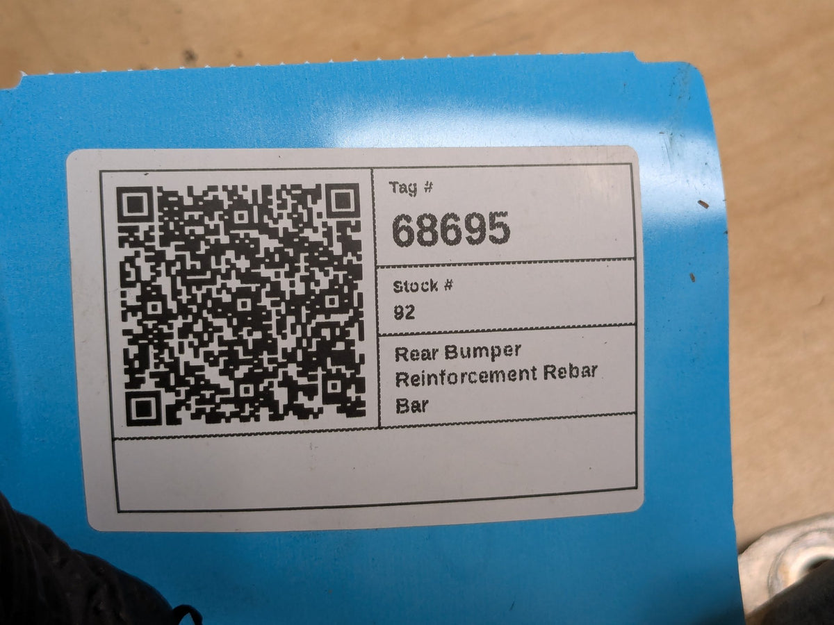 16-19 OEM BMW G11 G12 750 M760 B7 REAR Bumper Reinforcement Impact Crash Rebar