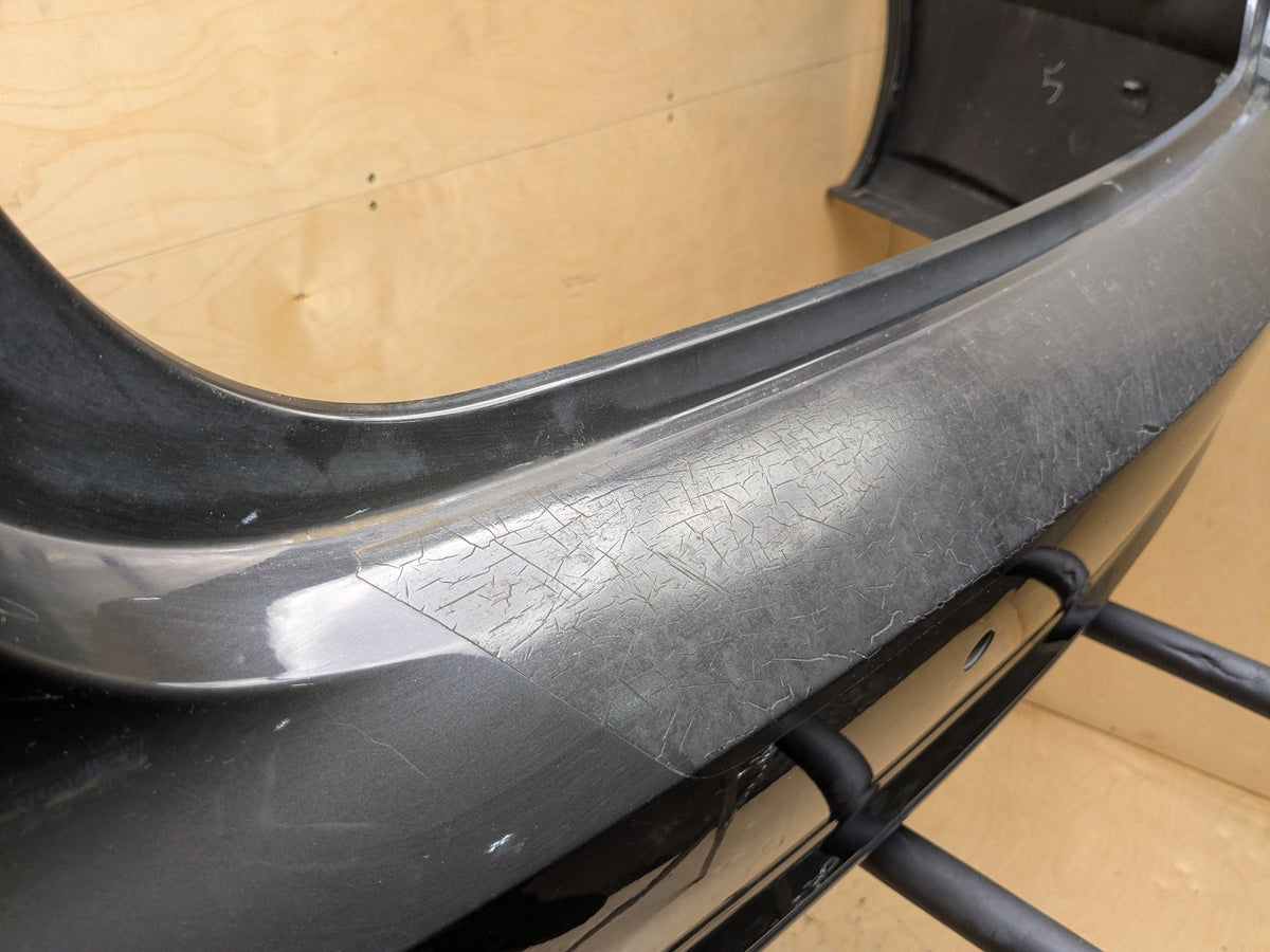 2016-2018 Audi A6 C7 Rear Bumper Cover w/ PDC Holes Black 4N/X7U