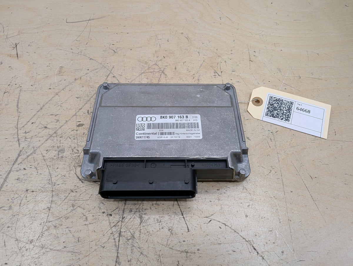2011-2017 Audi RS5 8T Rear Differential Control Module 8K0907163B OEM