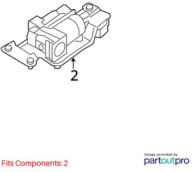 2015-2019 BMW X6 F86 Air Suspension Compressor Pump 6875177 OEM