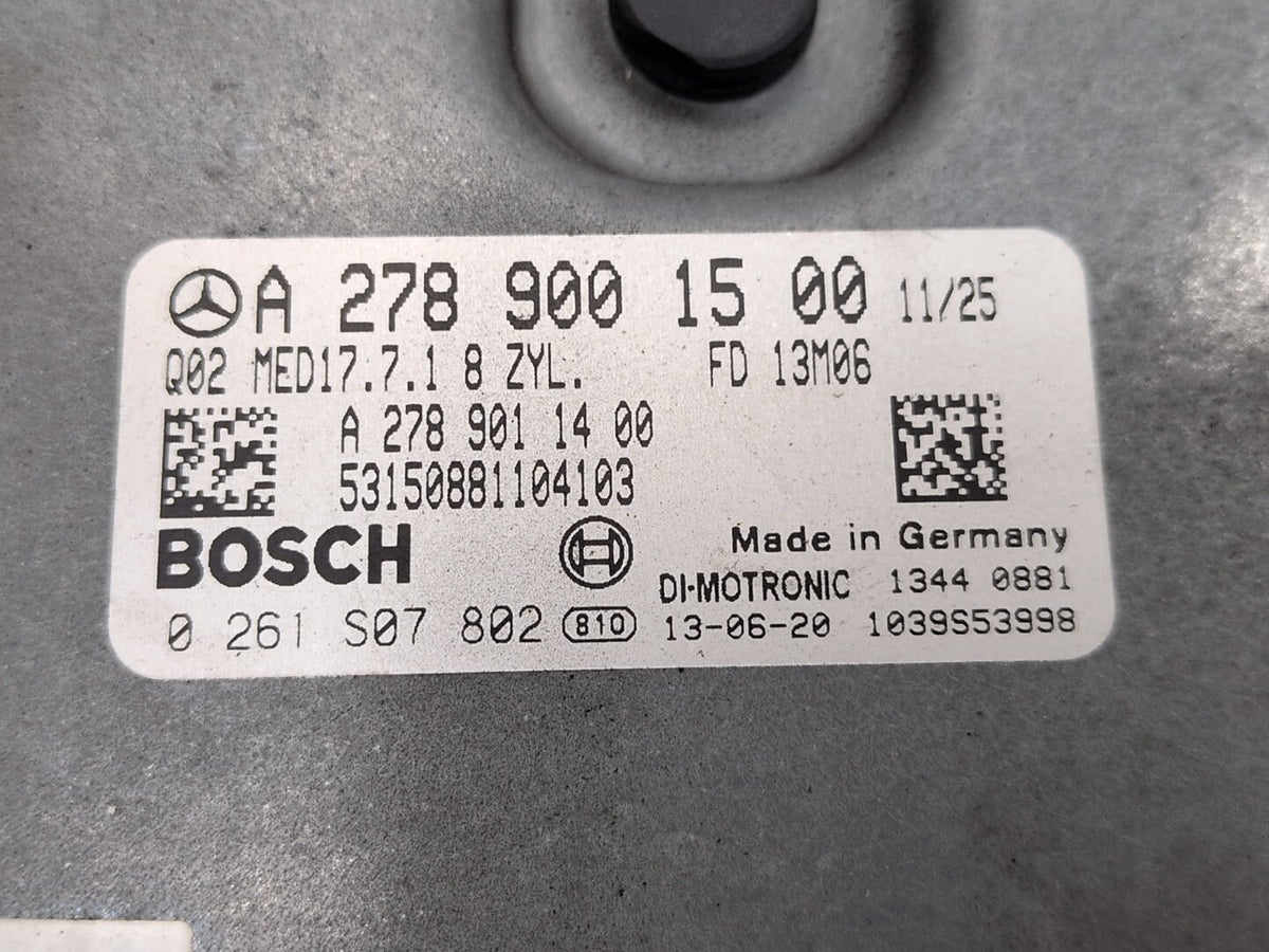 2009-2012 Mercedes-Benz W212 E550 M278 Engine Motor ECU DME Computer Module