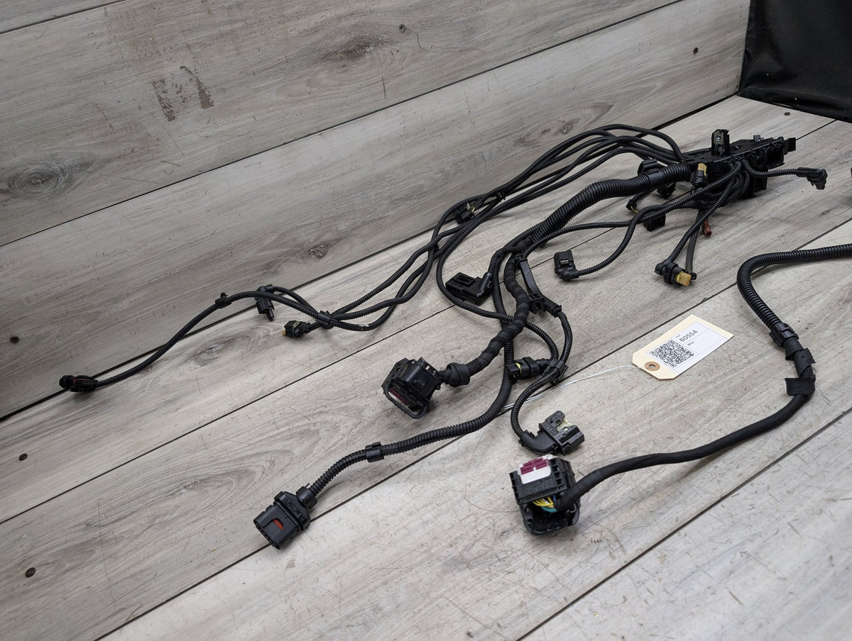 2017-2023 BMW G30 530i B46B20O0 Engine Motor Transmission Wiring Wire Harness SET 8605927