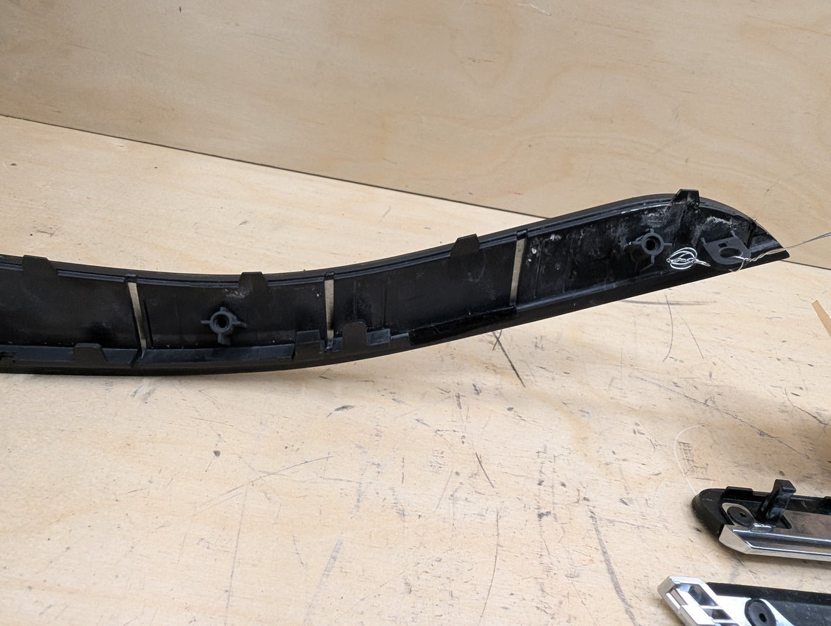 OEM Audi A5 RS5 S5 Front Rear Center Console Door Interior Trim SET CARBON FIBER