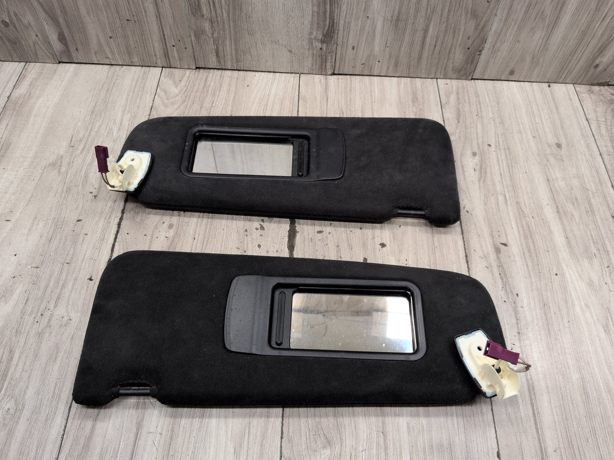 2011-2016 BMW M5 F10 Front Left Right Sun Visor SET 8038109 OEM