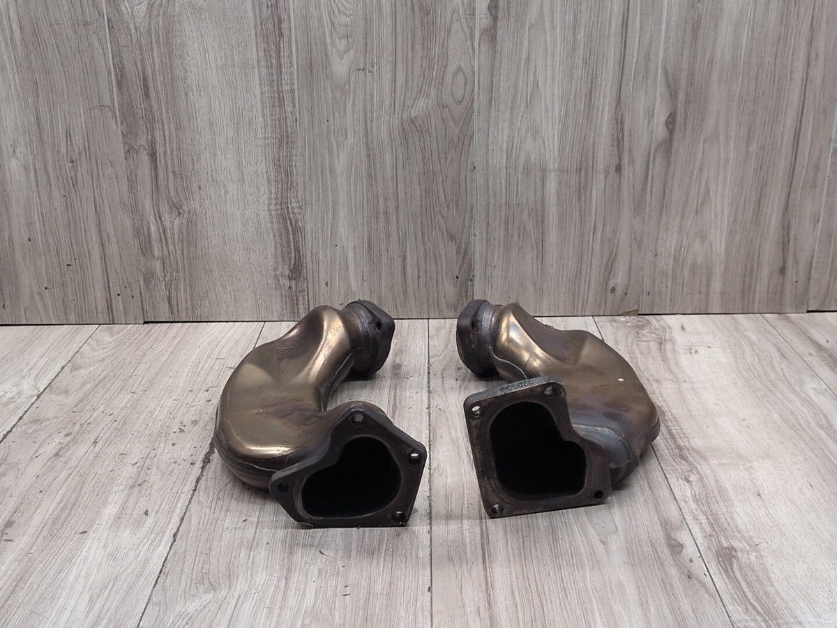 09-12 Mercedes W212 E550 M278 Left Right Engine Motor Exhaust Manifold Pipe SET