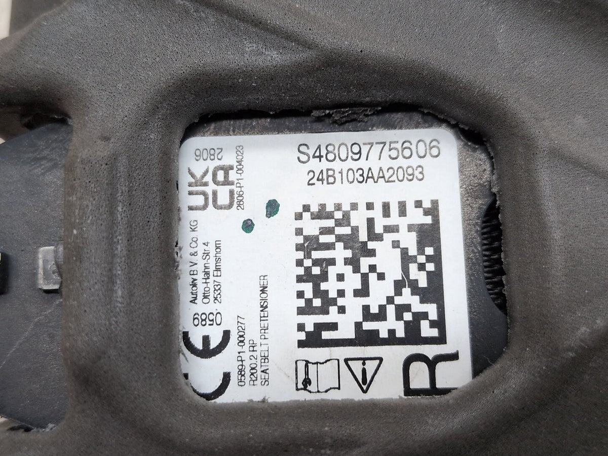 2023-2026 BMW M2 G87- Right Rear Passenger Side Seat Belt Retractor PN: 8097756