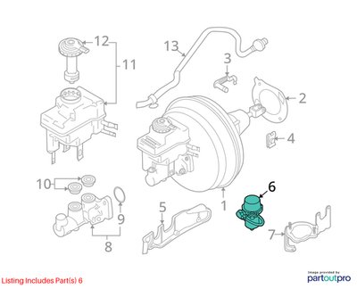 2004-2010 BMW E64 M6 S85B50A Engine Motor Vacuum Pump 6769029
