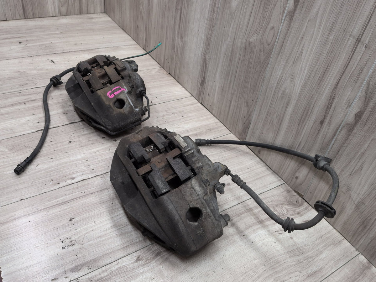 16-22 OEM BMW G11 G12 745eX 750i 750iX Front Left Right Brake Caliper Gray SET