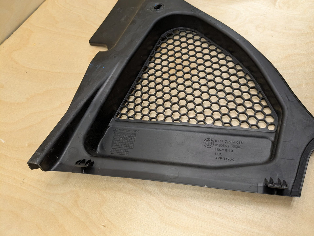 2018-2025 BMW X3 G01 Left Right Engine Bay Cover Panel Seal Trim SET 7399017