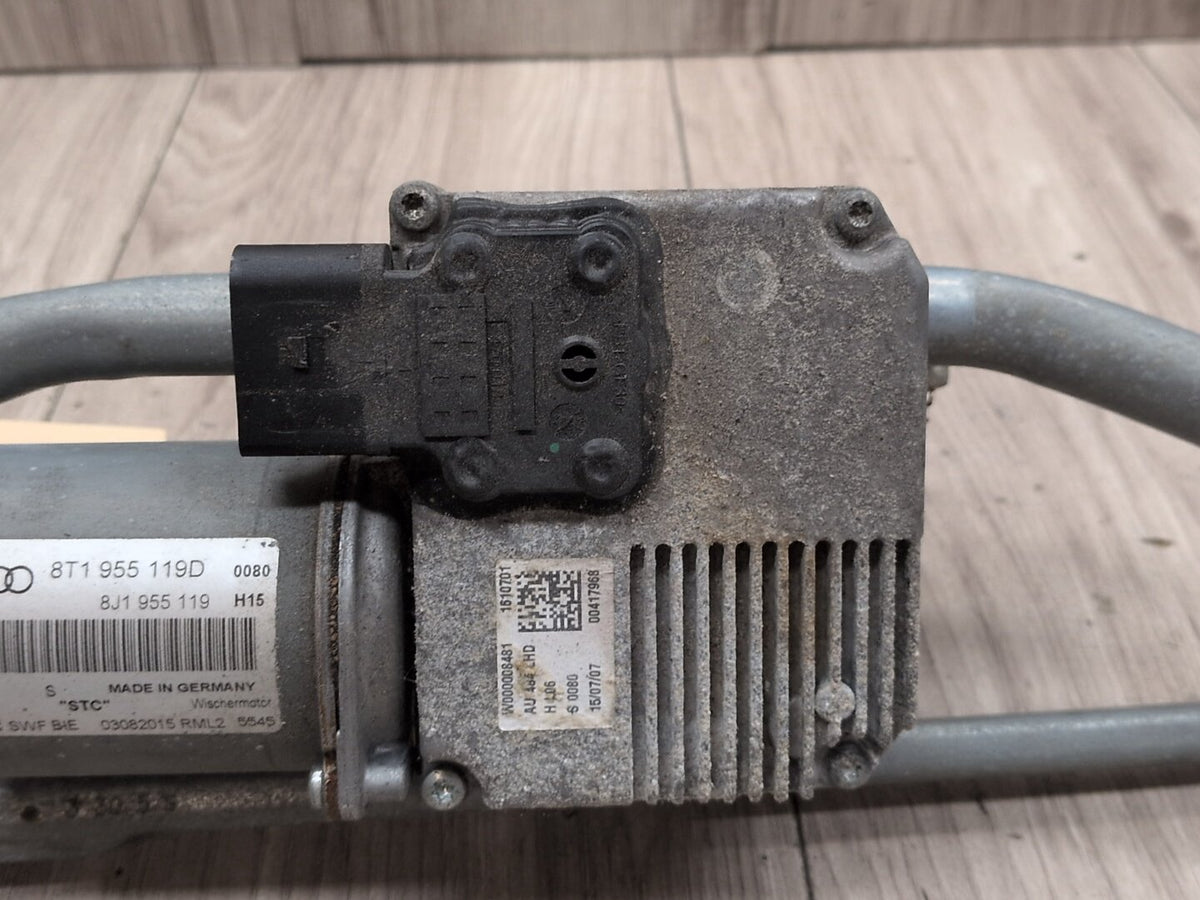 2013-2017 Audi S5 8T Front Windshield Wiper Motor 8T1955119D OEM