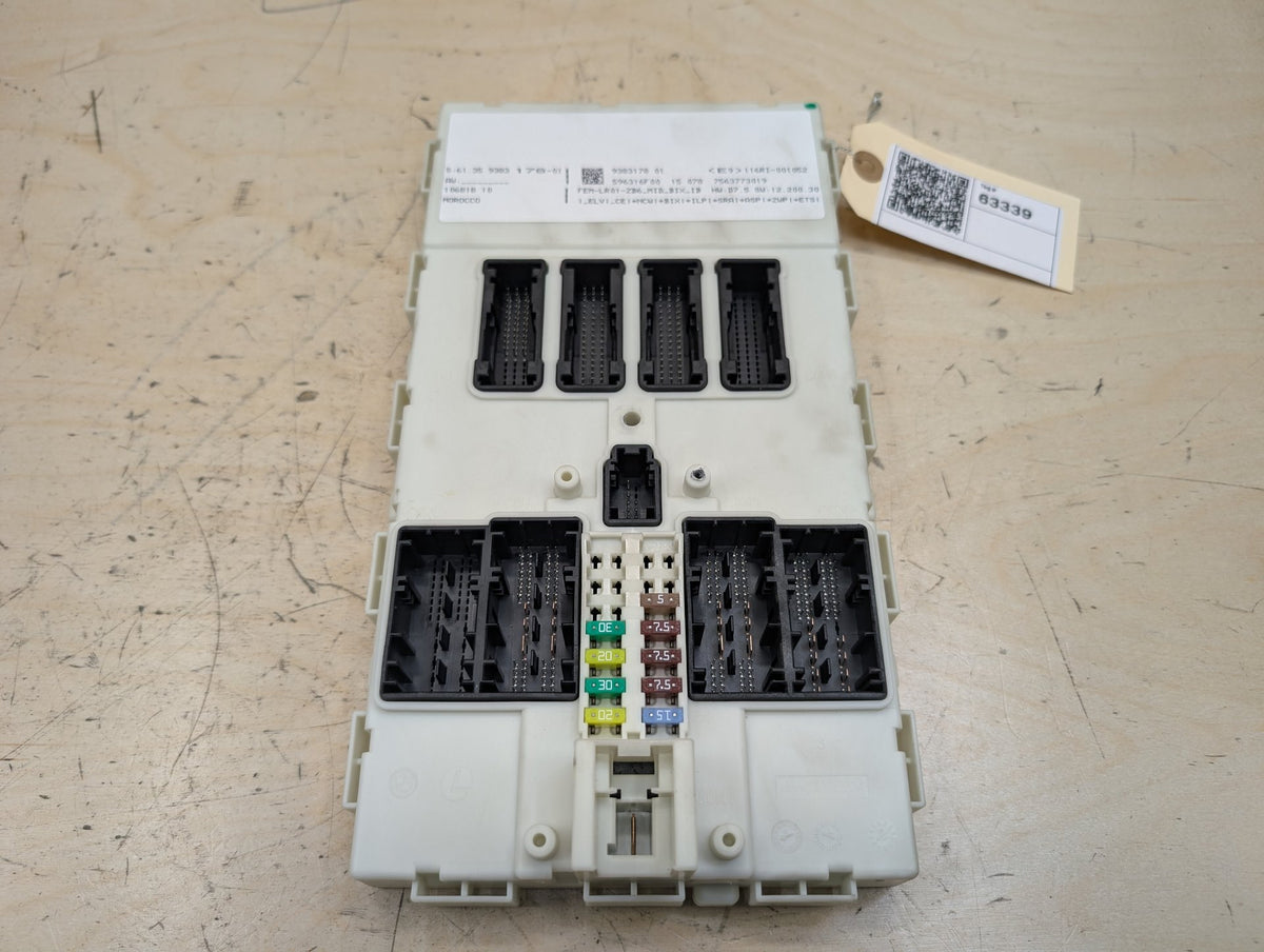 OEM BMW F30 F32 F33 F36 F80 F82 F83 Body Control Junction Box Module FEM + Key
