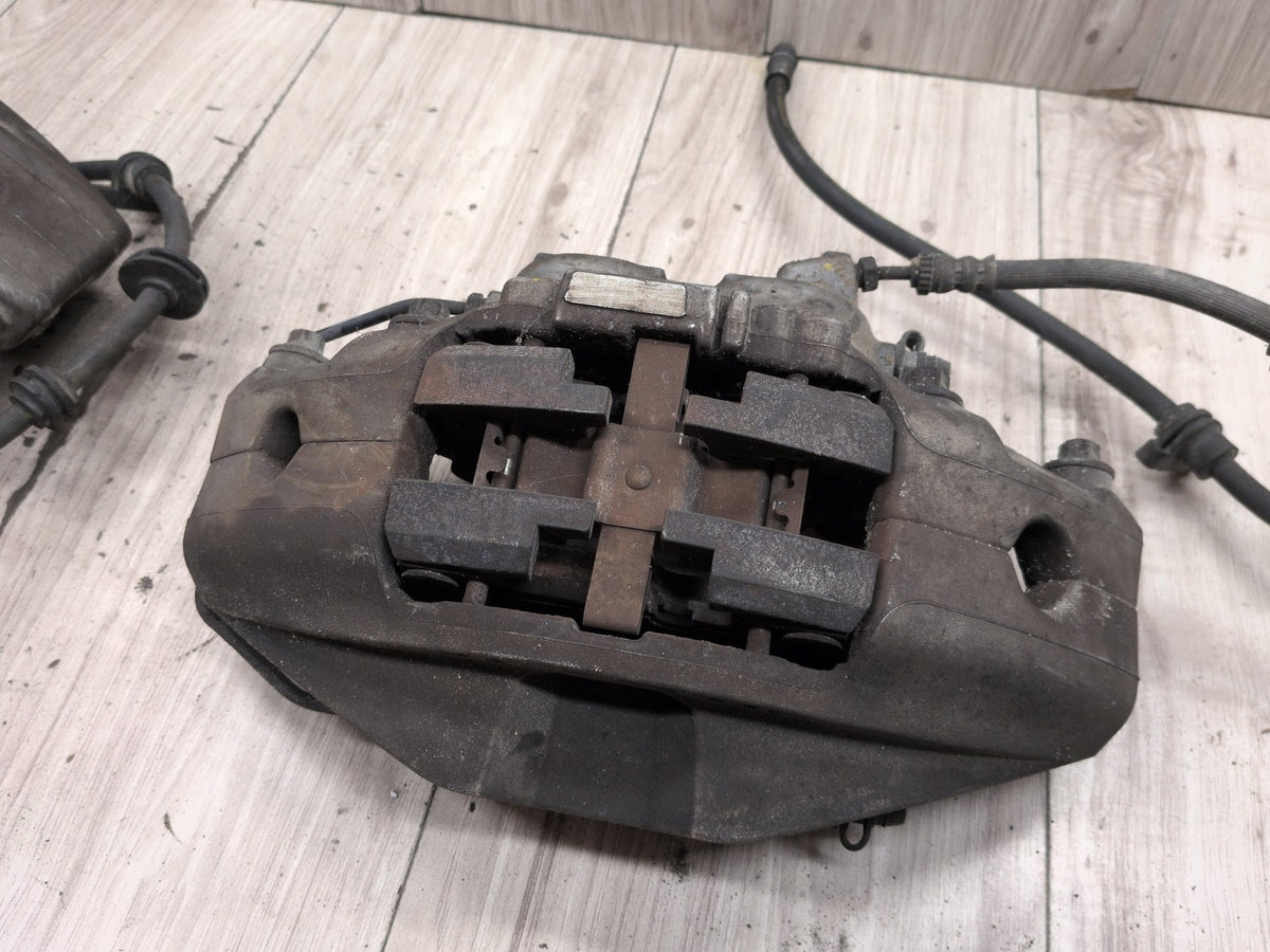 16-22 OEM BMW G11 G12 745eX 750i 750iX Front Left Right Brake Caliper Gray SET