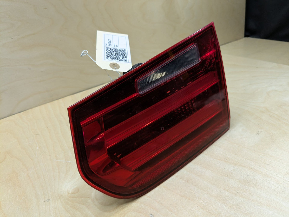12-15 OEM BMW F30 F80 328 335 M3 Rear Right Passenger Inner Tail Light Lamp