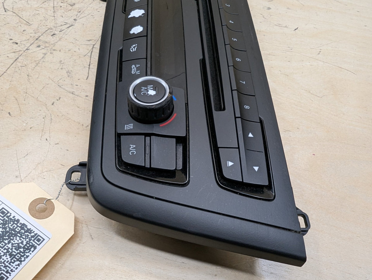 WEAR* 12-16 OEM BMW F82 F30 F32 F36 M3 M4 AC Heater Control Panel Media Buttons