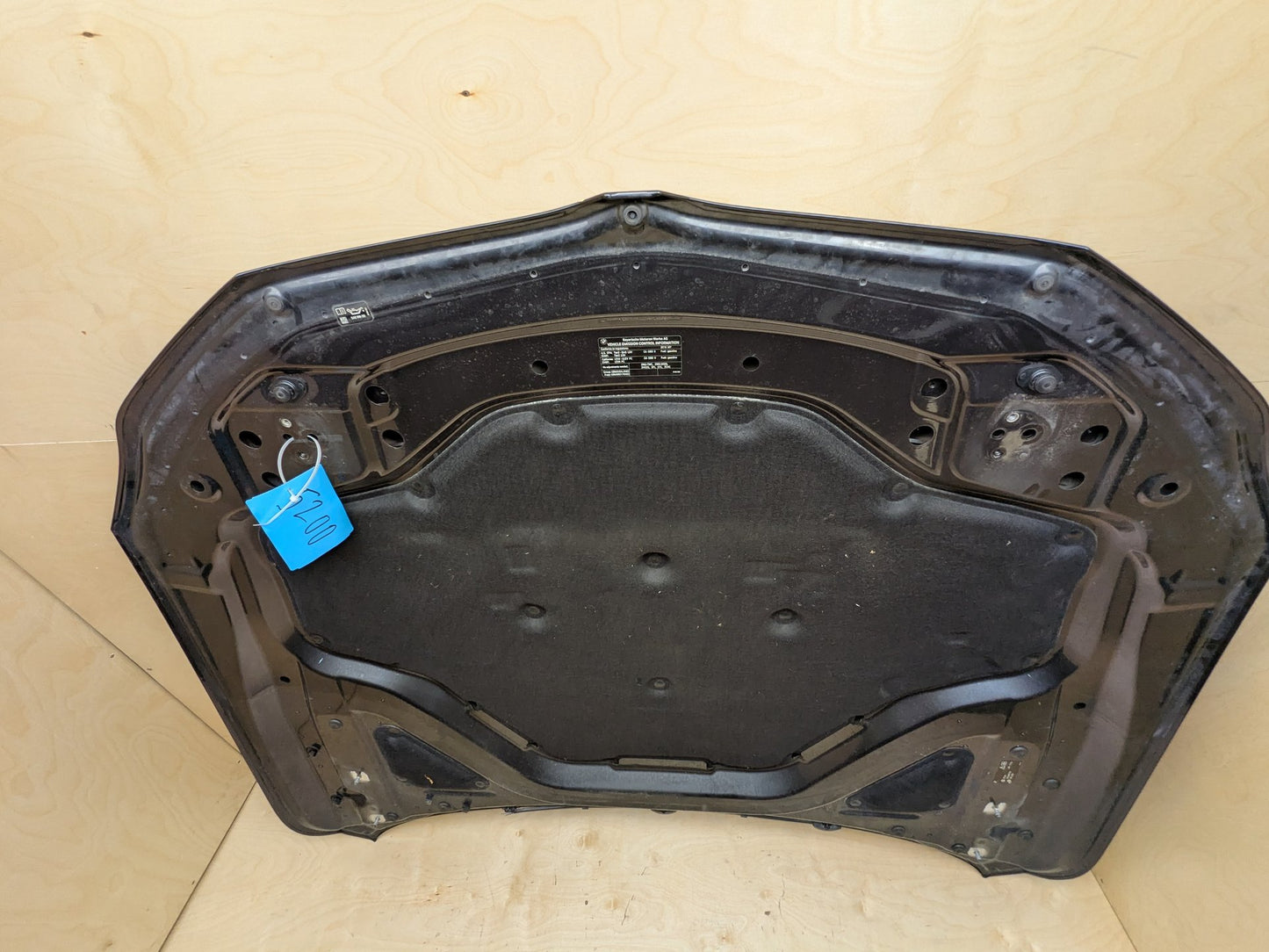 16-19 PRE LCI OEM BMW G11 G12 740 750 M760 ALPINA B7 Hood Bonnet Panel Grey A90