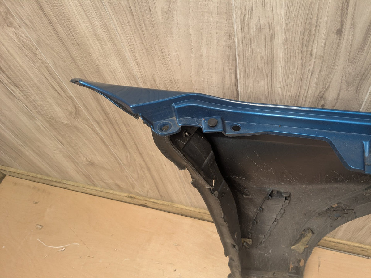 2015-2019 BMW X6 F86 Front Left Fender Panel Long Beach Blue Metallic C16