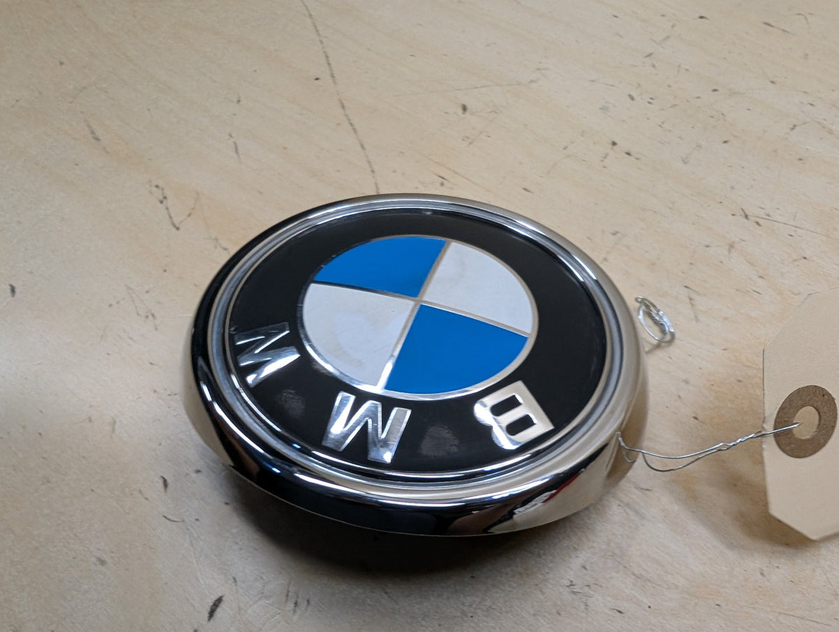 11-17 OEM BMW F25 X3 Rear Liftgate Trunk Lid Round Emblem Genuine