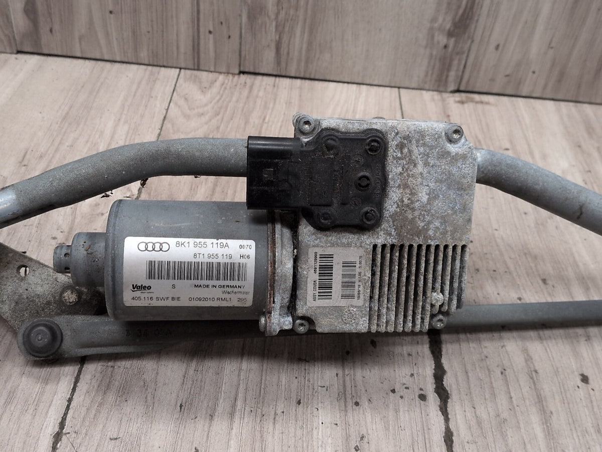2010-2016 Audi S4 B8 Front Windshield Wiper Motor w/ Assembly 8K1955119A OEM