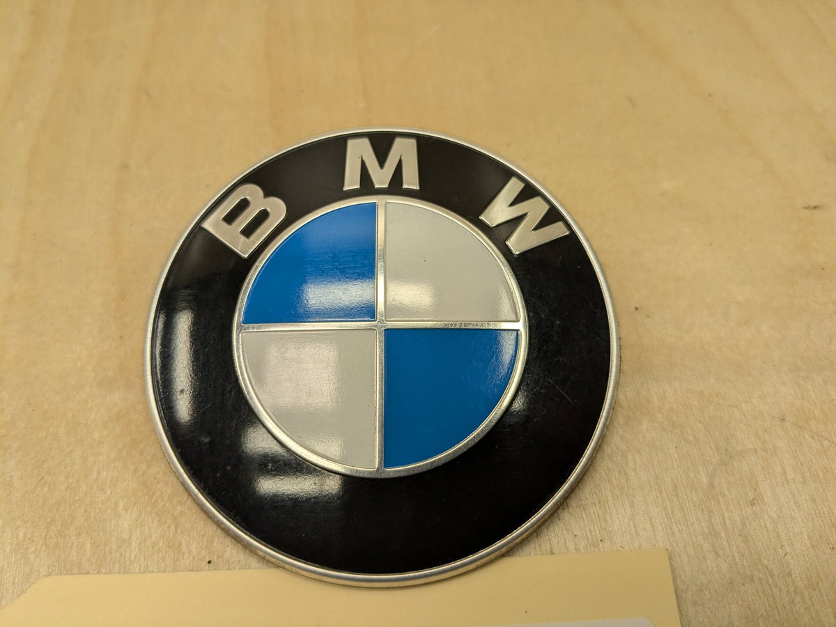 OEM BMW E90 F02 F22 F30 F32 F36 F80 F87 M3 M4 Rear Trunk Lid Round Emblem 74mm