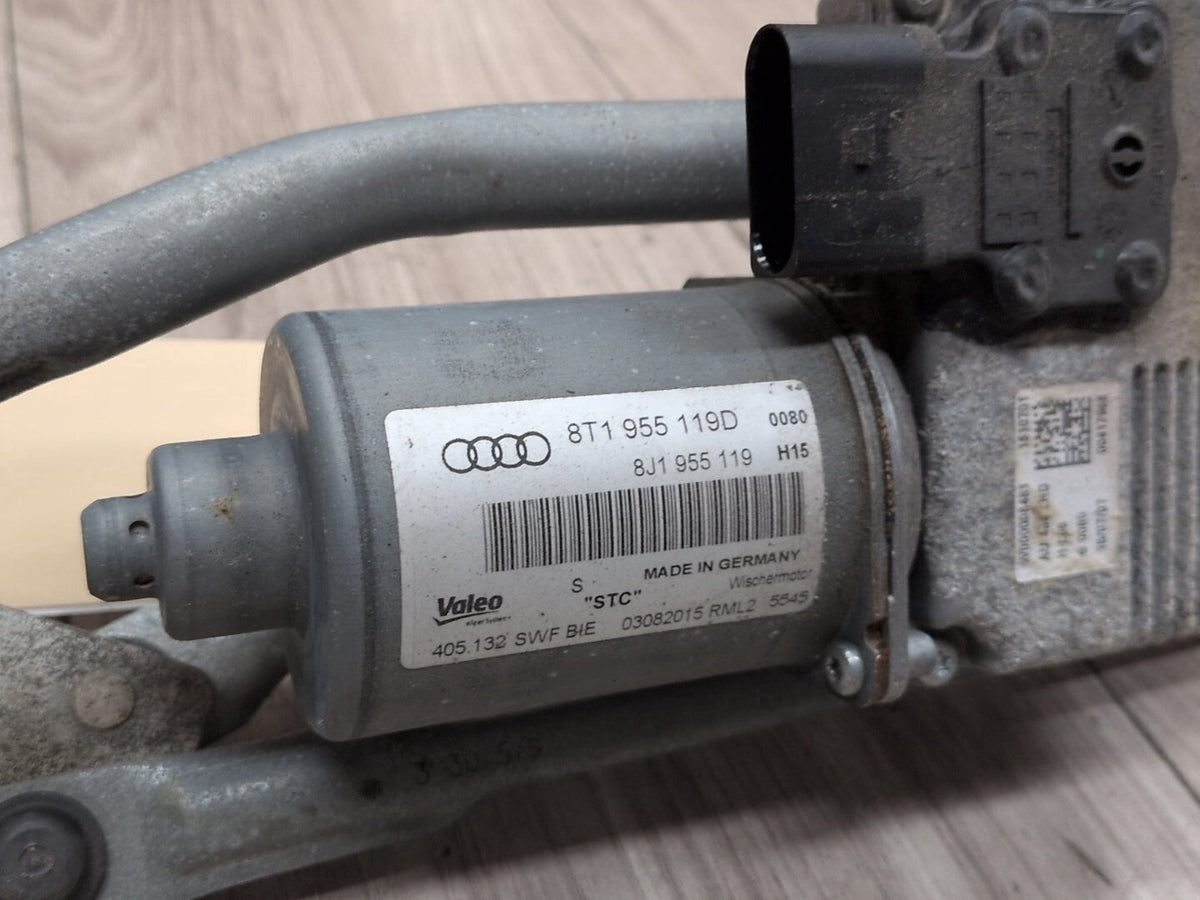 2013-2017 Audi S5 8T Front Windshield Wiper Motor 8T1955119D OEM