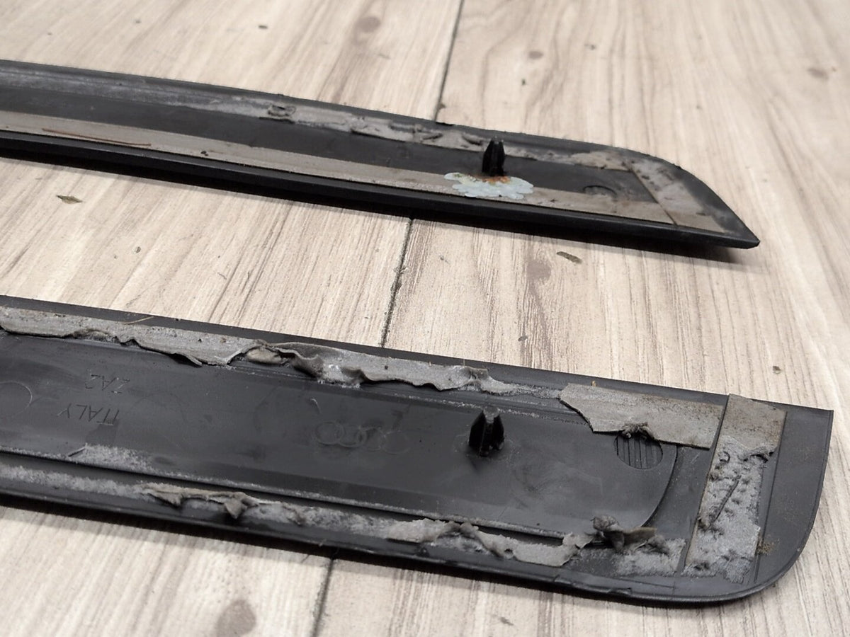 2013-2017 Audi S5 8T Front Left Right Scuff Plate Door Sill SET 8T0853373 OEM
