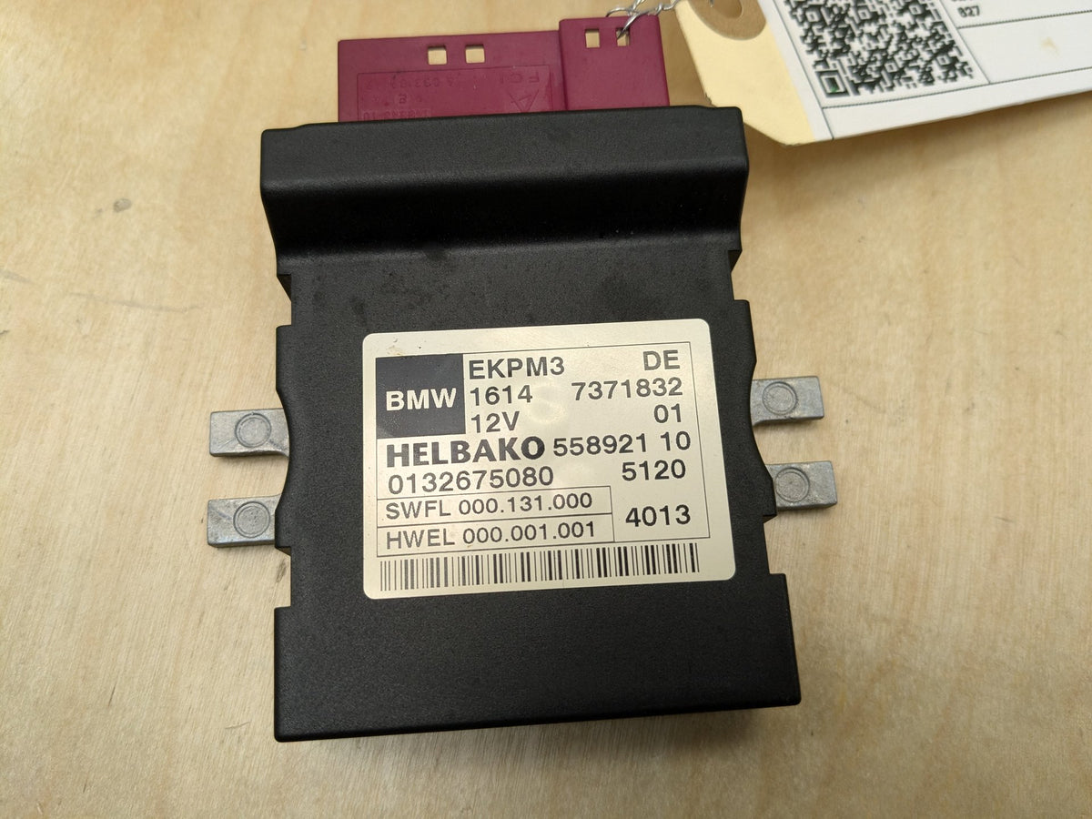 OEM BMW F02 F10 F22 F30 F36 N20 N55 Helbako Fuel Pump Relay Control Module EKPM3