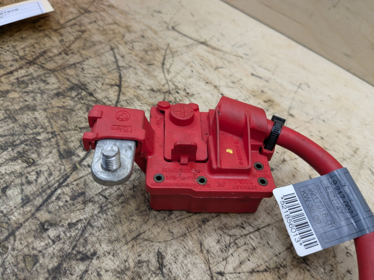 OEM BMW E82 E88 E90 E92 328 335 M3 Battery Plus Pole Terminal Positive Red Cable
