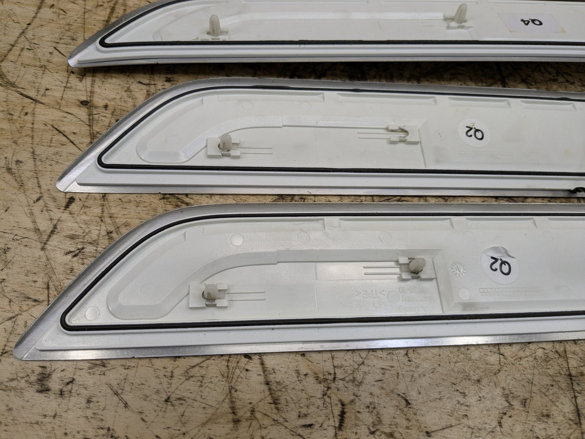 2016-2019 BMW 750i G12 Scuff Plate Door Sill SET 7369888 OEM