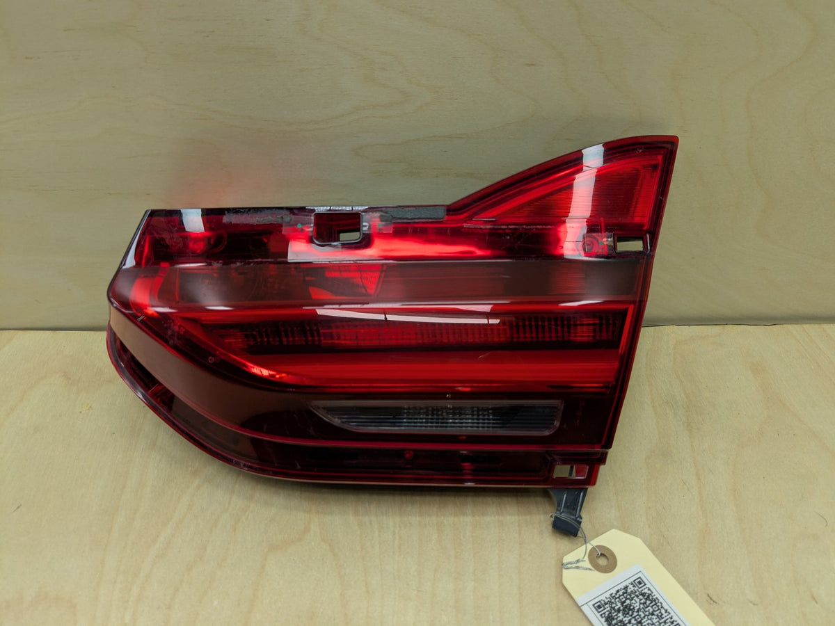16-19 OEM BMW G11 G12 740 750 Rear Right Passenger Trunk Inner Stop Tail Light