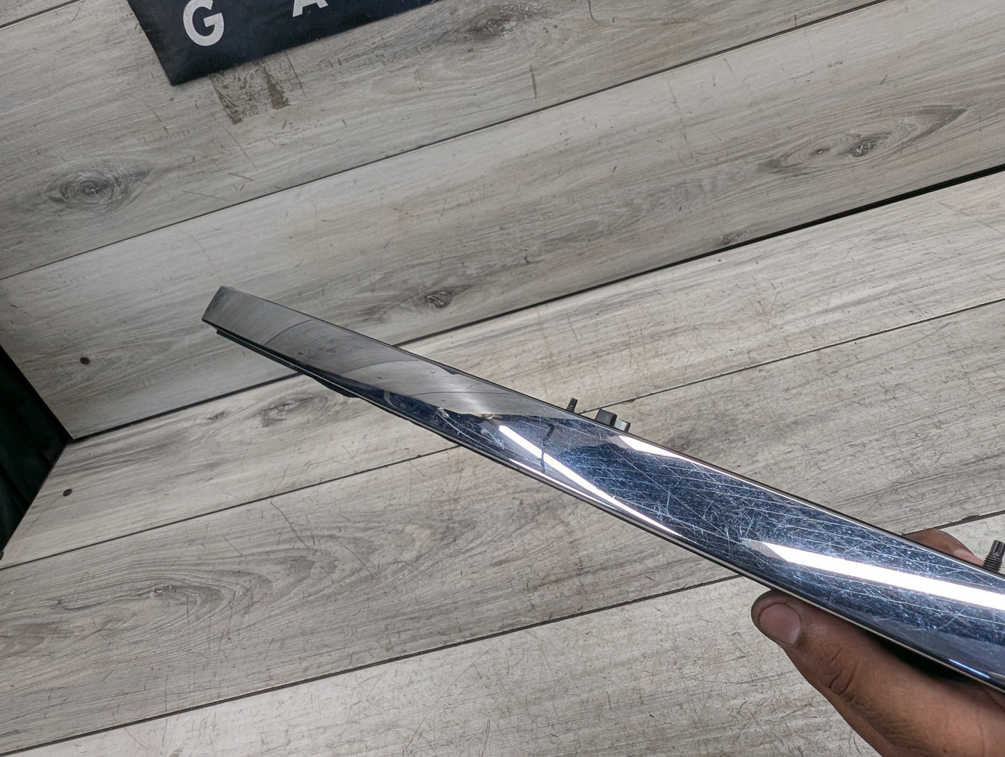 2013 OEM BMW F01 F02 Rear Trunk Lid Molding Grab Handle Light