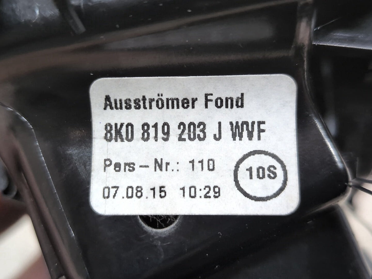 2016 Audi S5 8T Rear AC Heater Climate Control Switch 8K0819203J OEM