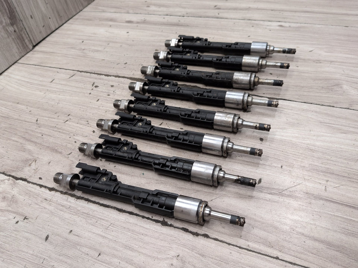 2011-2016 BMW M5 F10 Engine Motor Fuel Injector SET 7599876