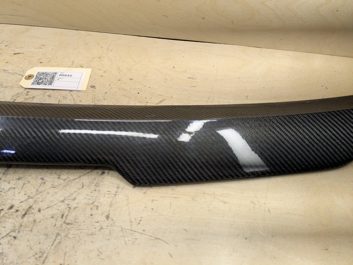2012-2018 Audi A6 C7 Liftgate Trunk Lid Spoiler CARBON FIBER
