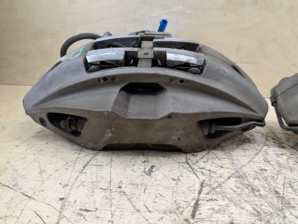 16-22 OEM BMW G11 G12 745eX 750i 750iX Front Left Right Brake Caliper Gray SET
