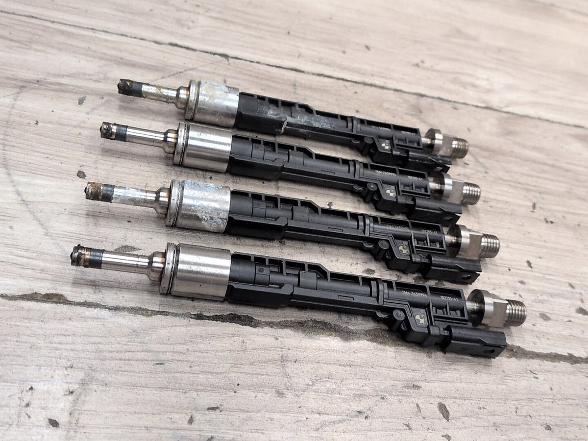 2011-2016 BMW F25 X3 N20B20A Engine Motor Injector SET 7639994