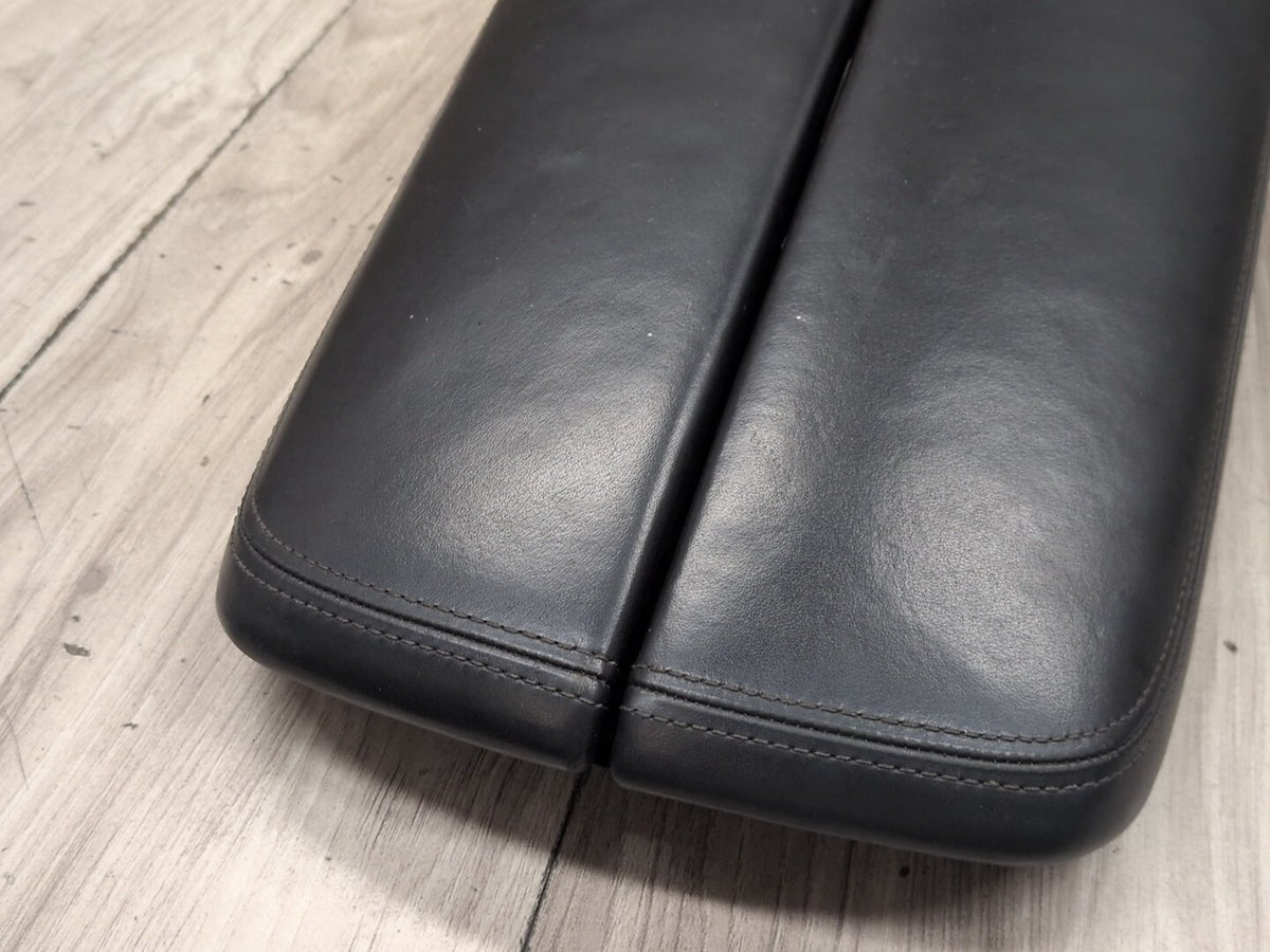 16-22 OEM BMW G11 G12 740 750 M760 Center Console Arm Rest Armrest Leather Black