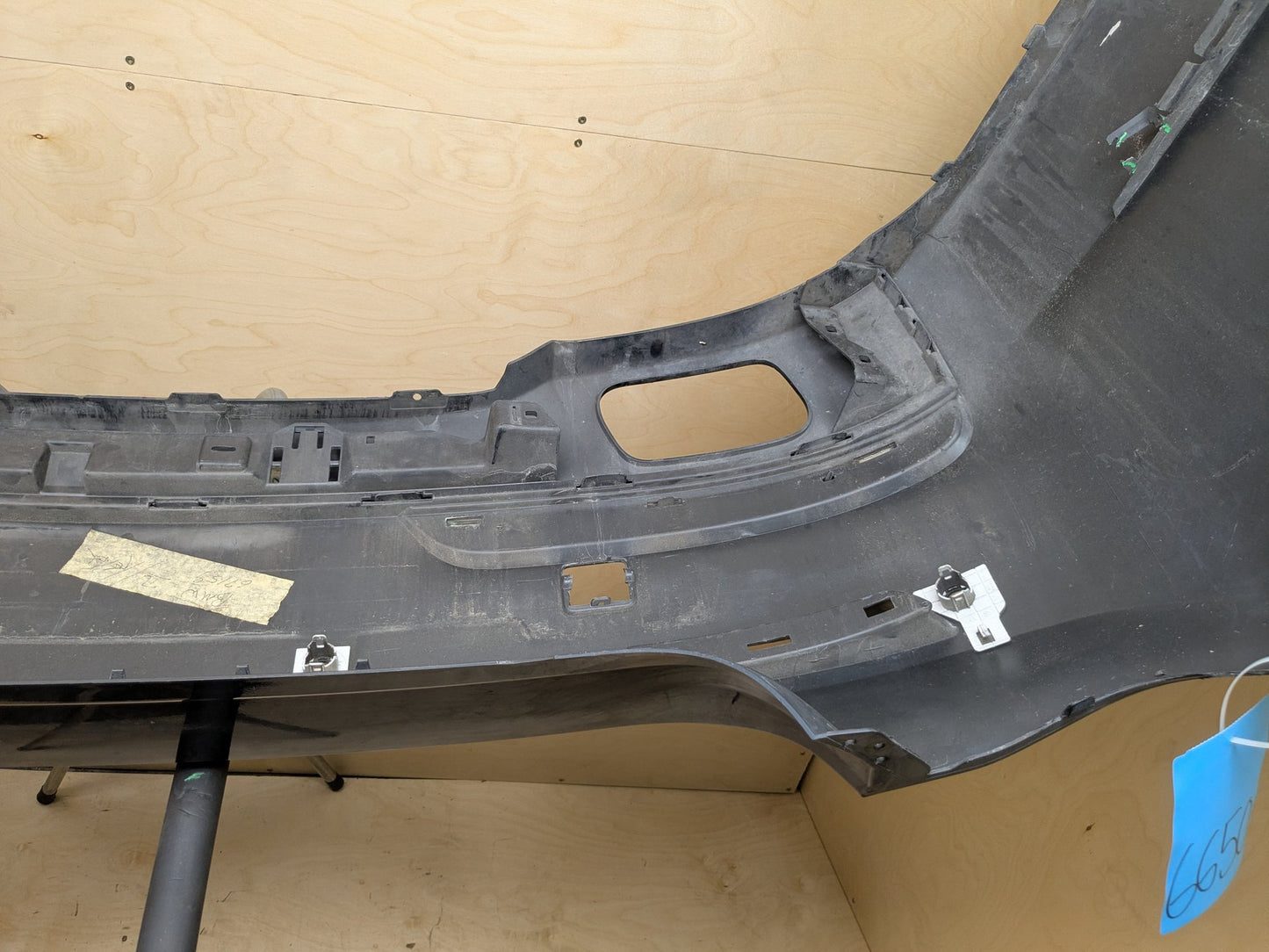 *09-15 OEM BMW F01 F02 740 750 Rear Bumper M SPORT Cover w/ PDC Holes Black 475