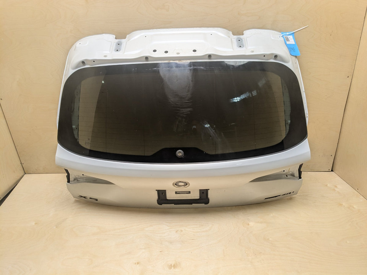 19-25 OEM BMW F95 G05 X5 X5M Rear Liftgate Tailgate Trunk Lid Gate Door Shell White A96