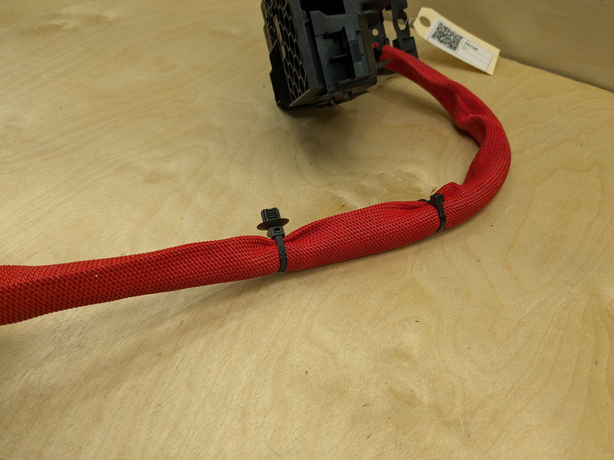 18-21 OEM BMW G01 G02 F98 X3 X4 Battery Plus Pole Terminal Positive Red Cable