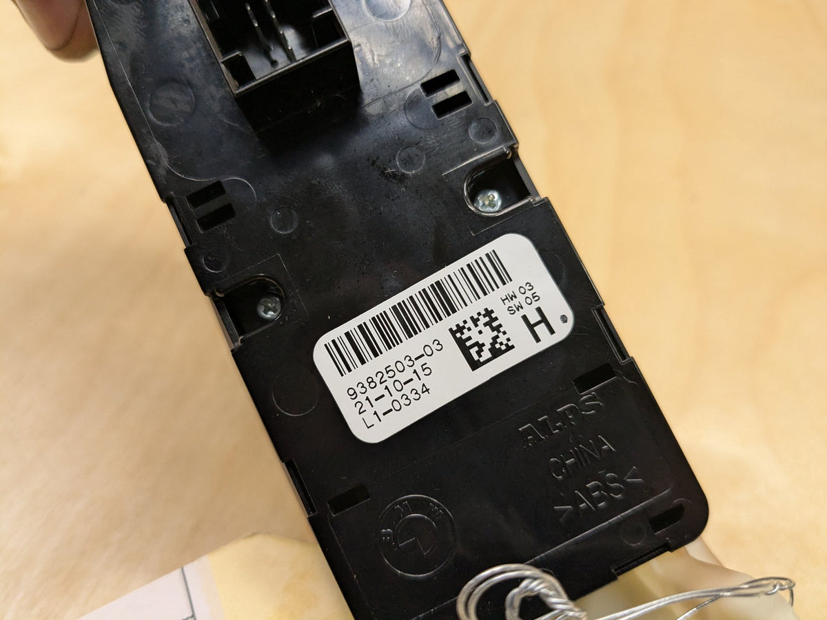 16-22 OEM BMW G11 G12 740 750 M760 B7 Left Driver Master Window Control Switch