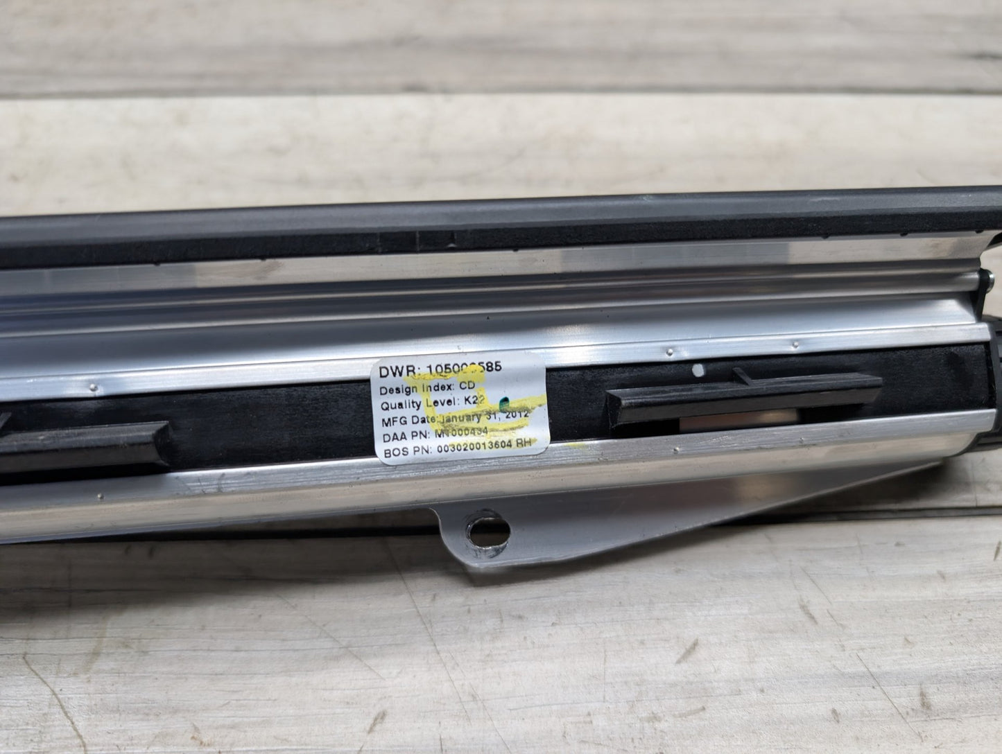 2011 - 2017 BMW X3 F25 Rear Right Passenger Door Window Glass Roller Sunshade Blind 7237856 N55B30M0