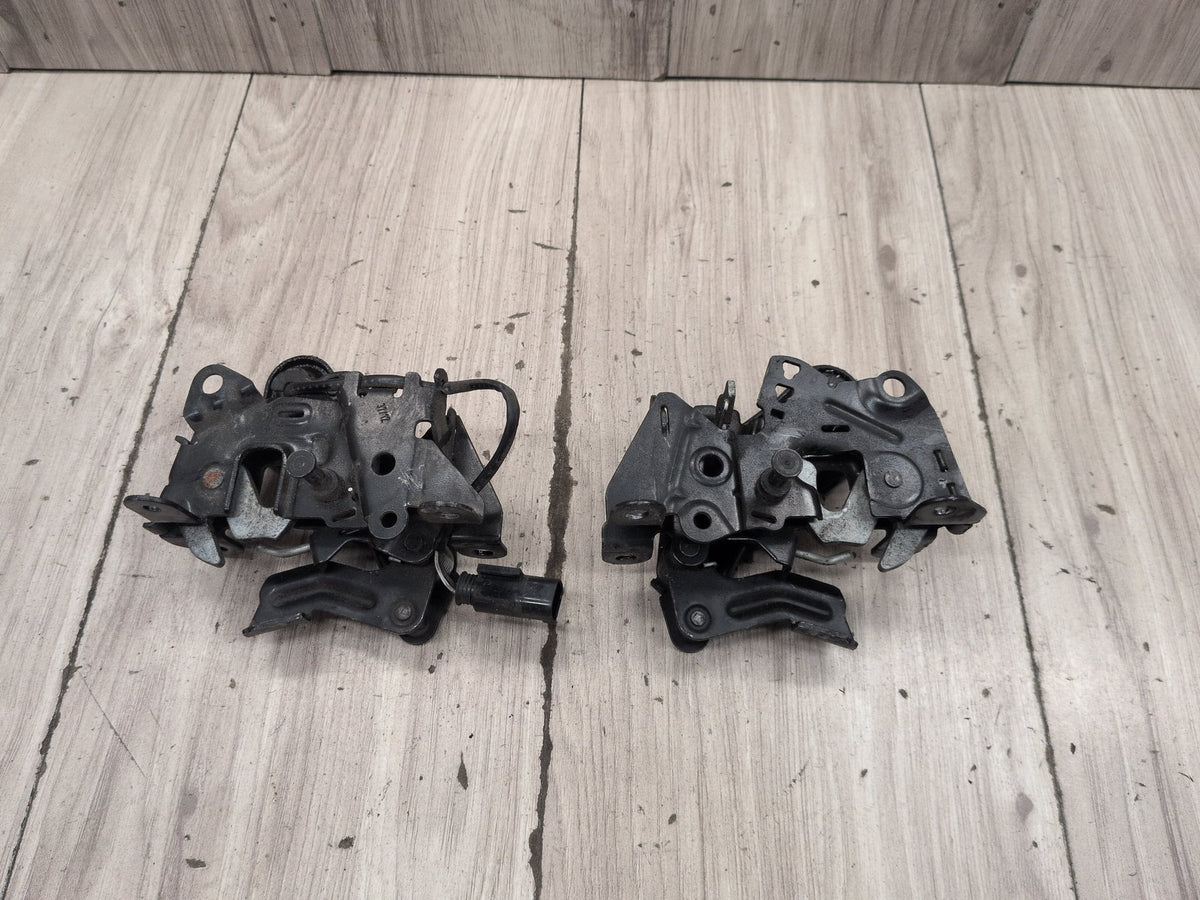 2011-2016 BMW M5 F10 Hood Bonnet Safety Lock Latches SET 7206453 OEM